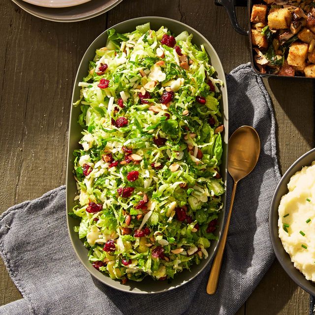 lemony brussels sprout salad