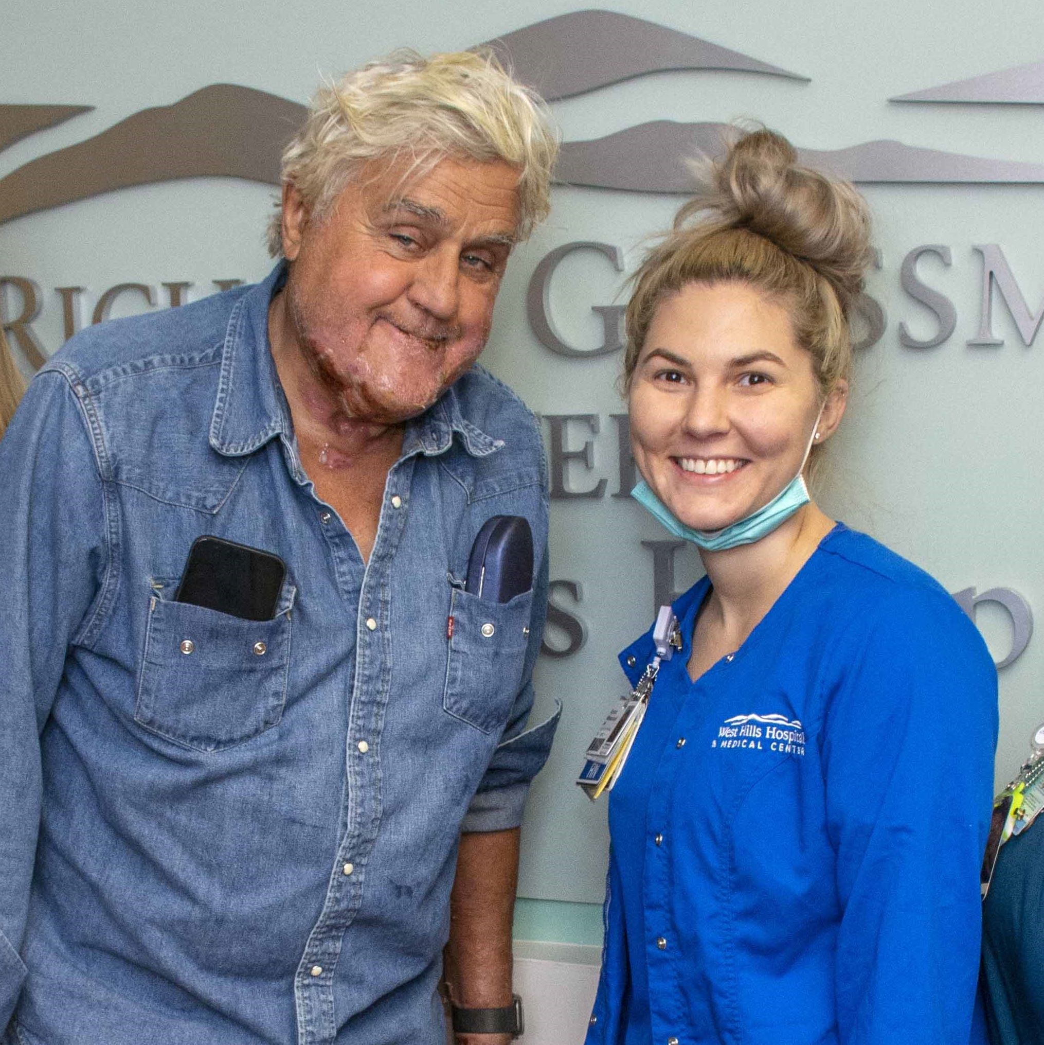 Jay Leno Released From Hospital After Receiving Treatment For Car Fire Burns