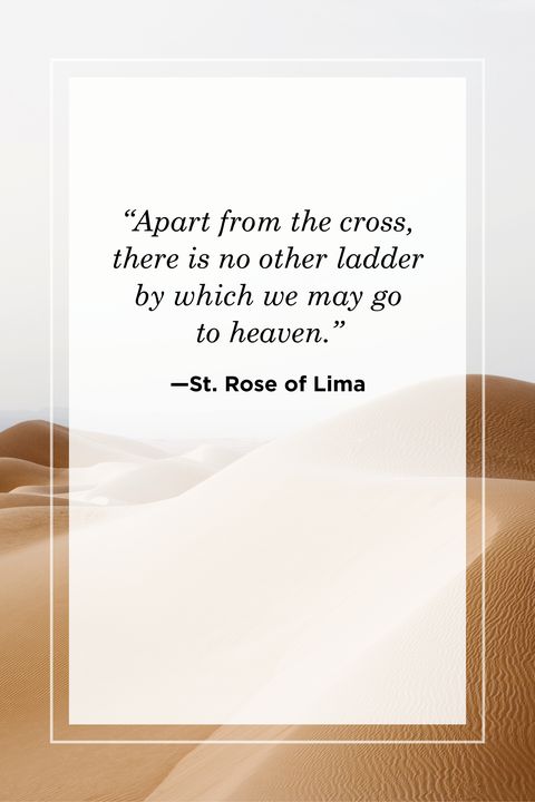 St. Rose of Lima lent quote 