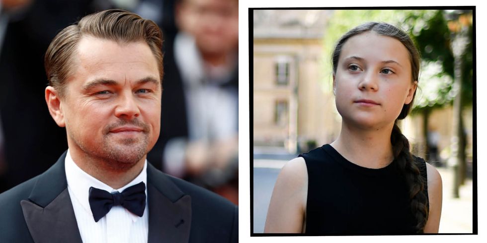 Leonardo Dicaprio Holds Inspirational Meeting With Greta Thunberg