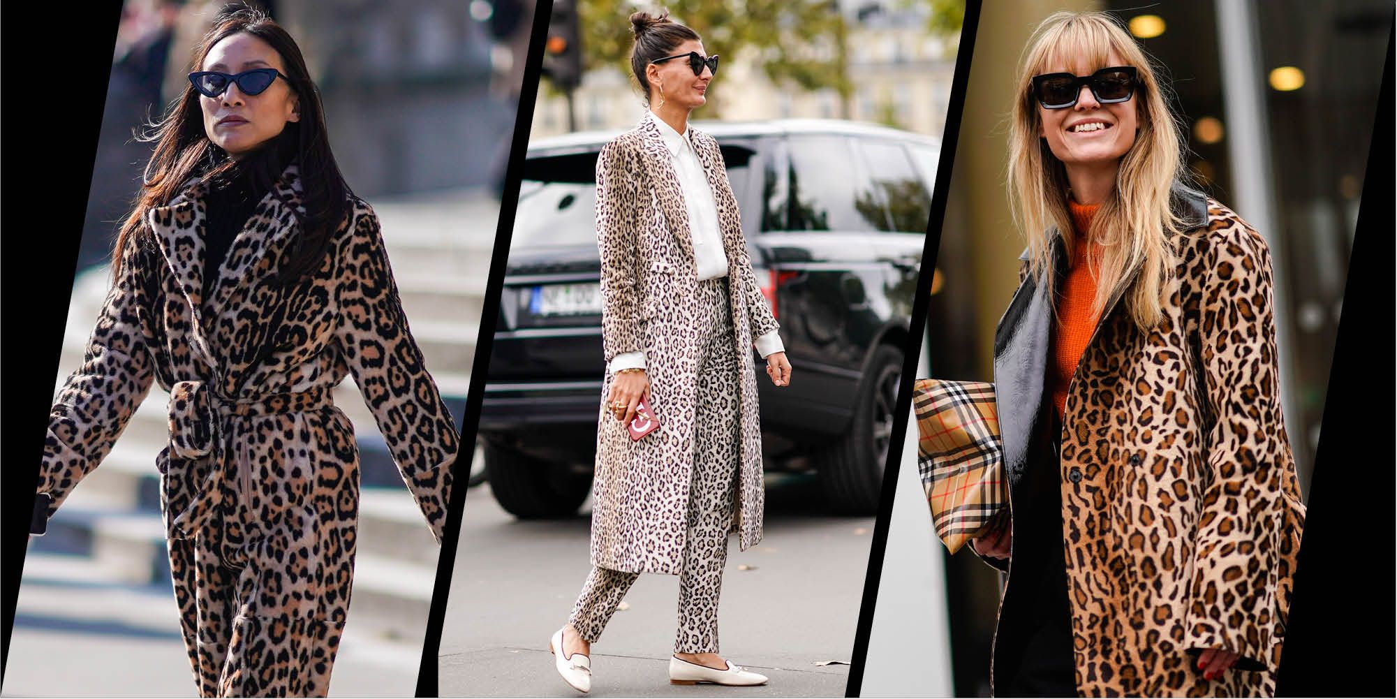 michael kors snow leopard coat