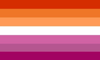 bandera lésbica