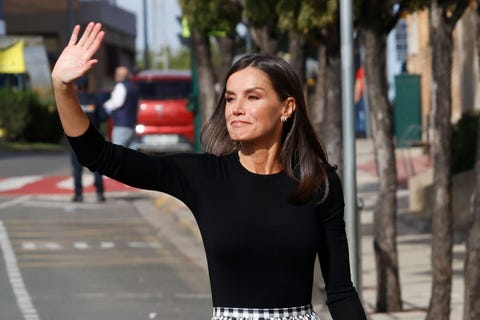 letizia y su falda más original
