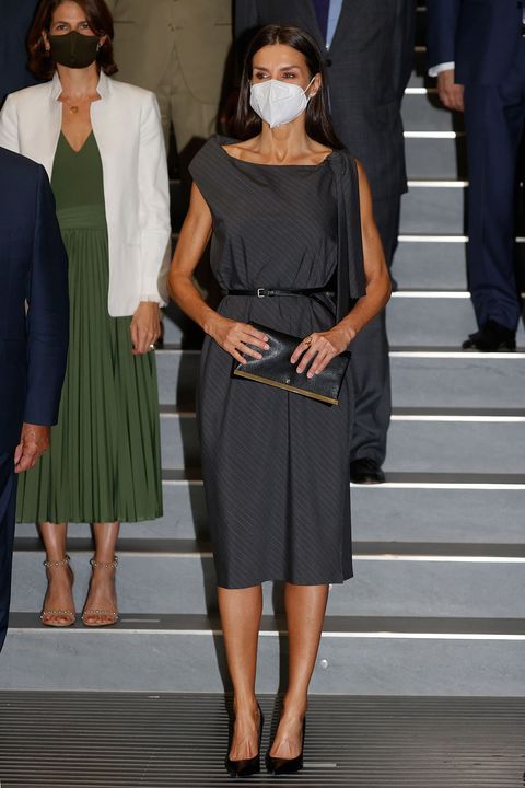 letizia y su vestido más 'diplomático', de ulises mérida