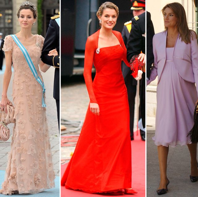 semestre Correspondiente a Distribuir La reina Letizia y sus vestidos de invitada de boda