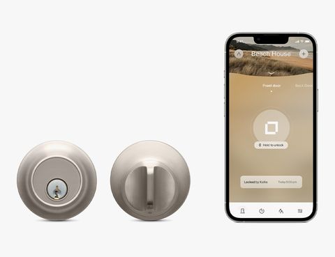 Level Lock Plus with phone with app
