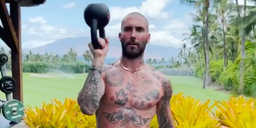 Adam Levine Showed Off One of His Go-To Workouts to Stay Fit at 42 - Yahoo Lifestyle