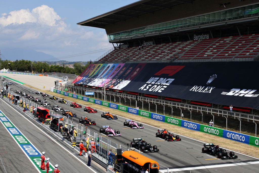 F1 Horarios y dónde ver el Gran Premio de España de Fórmula 1