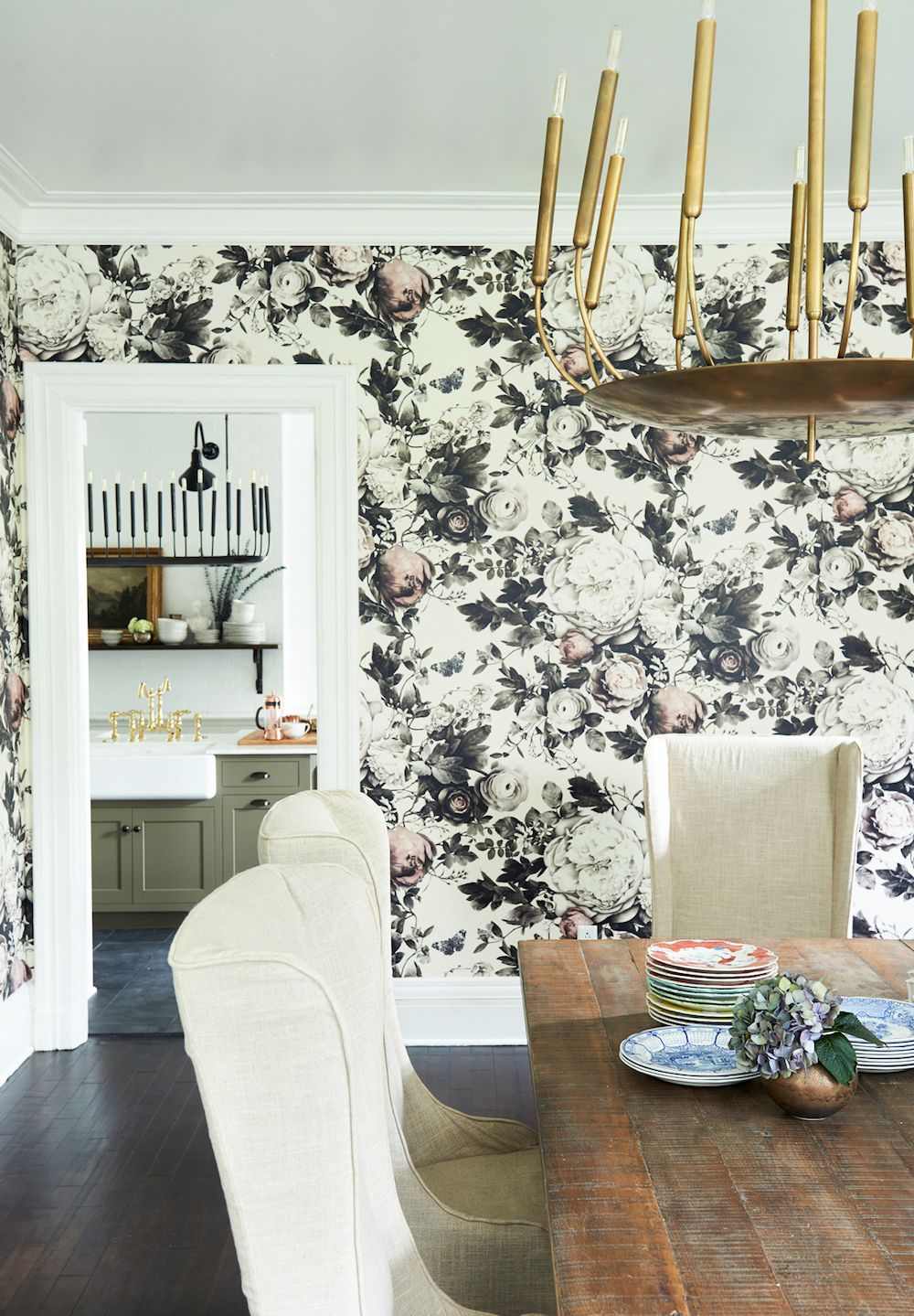 Stylish Dining Rooms That Make the Case for Wallpaper  Apartment Therapy