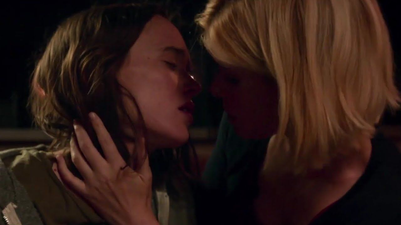 What is most brutal lesbian scene