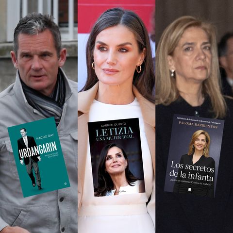 nuevos lanzamientos de libros sobre la familia real española la reina letizia, iñaki urdangarin y la infanta cristina de borbón
