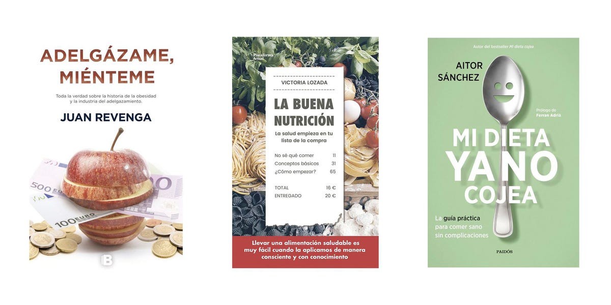 Recetas saludables - Libros que te ayudarán a cocinar y comer bien