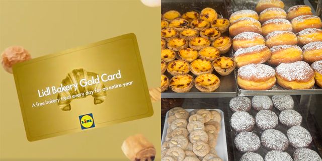 Lidl S Gold Card Means Free Bakery Items For A Year