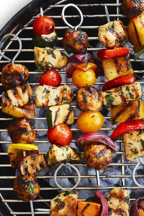 best light dinner ideas chicken kebabs