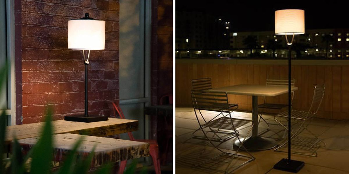 Costco Is Selling a 3-in-1 Outdoor Patio Lamp That's Weatherproof