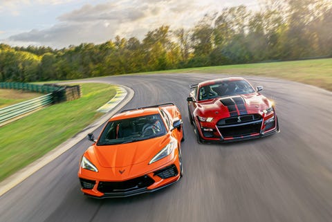 2021 Chevrolet Corvette and 2021 Ford Mustang Shelby GT500 2021 chevrolet corvette and 2021 ford mustang shelby gt500