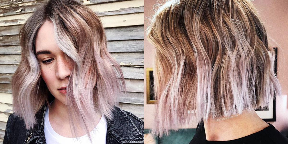 ‘vanilla Lilac Hair Is The Fall Shade You Ll Actually Love