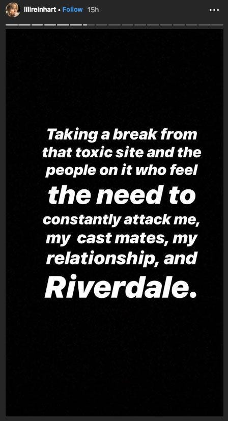 Lili Reinhart Quits Twitter After Riverdale Cast Feuds With Youtuber Elijah Daniel