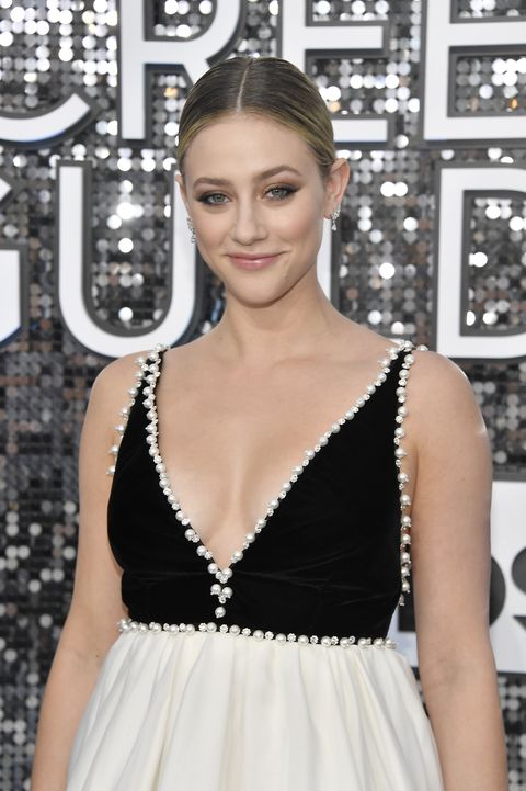 Lili Reinhart Attends 2020 Screen Actors Guild Awards Without Cole