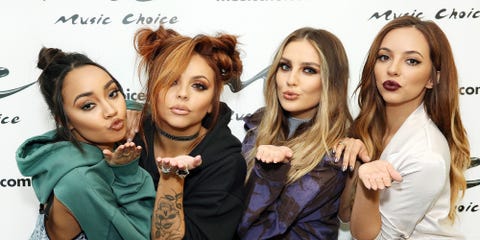 Little Mix Visits Music Choice