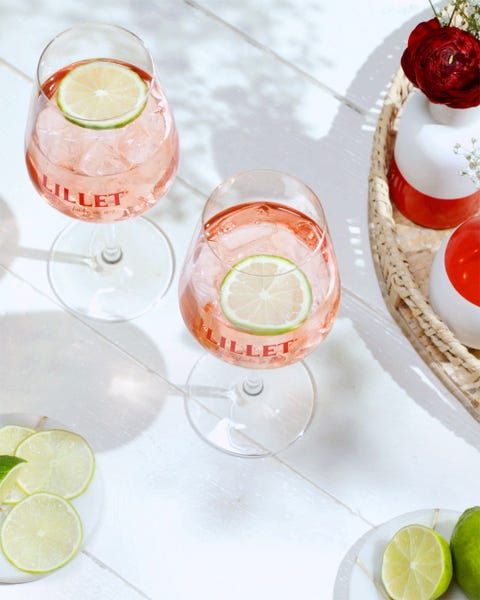 View Lillet Rose Spritz Recipe Gif