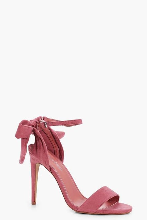 heels bow on back