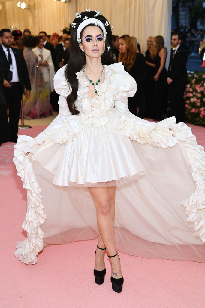 met gala white dress