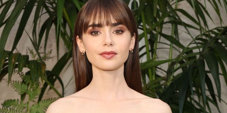 Lily Collins embraces 2023's hue of the year with her lipstick Lily Collins embraces 2023's hue of the year with her lipstick