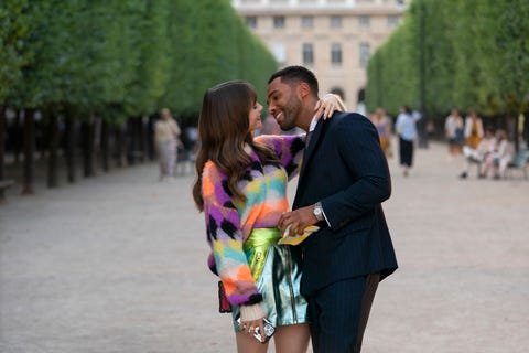 lily collins, lucien laviscount, emily in paris, season 3