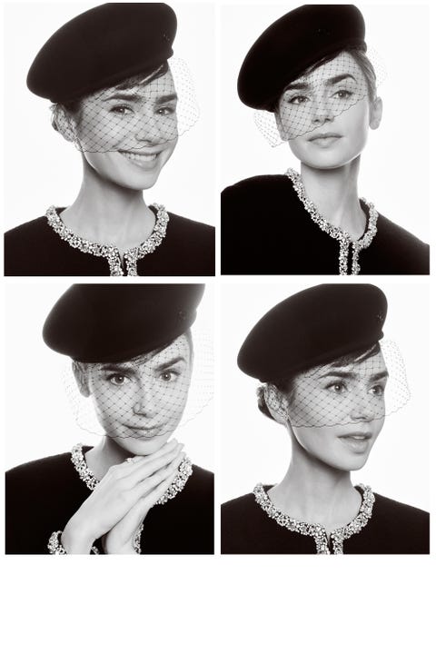 lily collins cover shoot