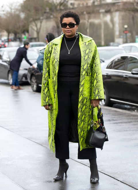 lime groen streetstyle jas trend shopping