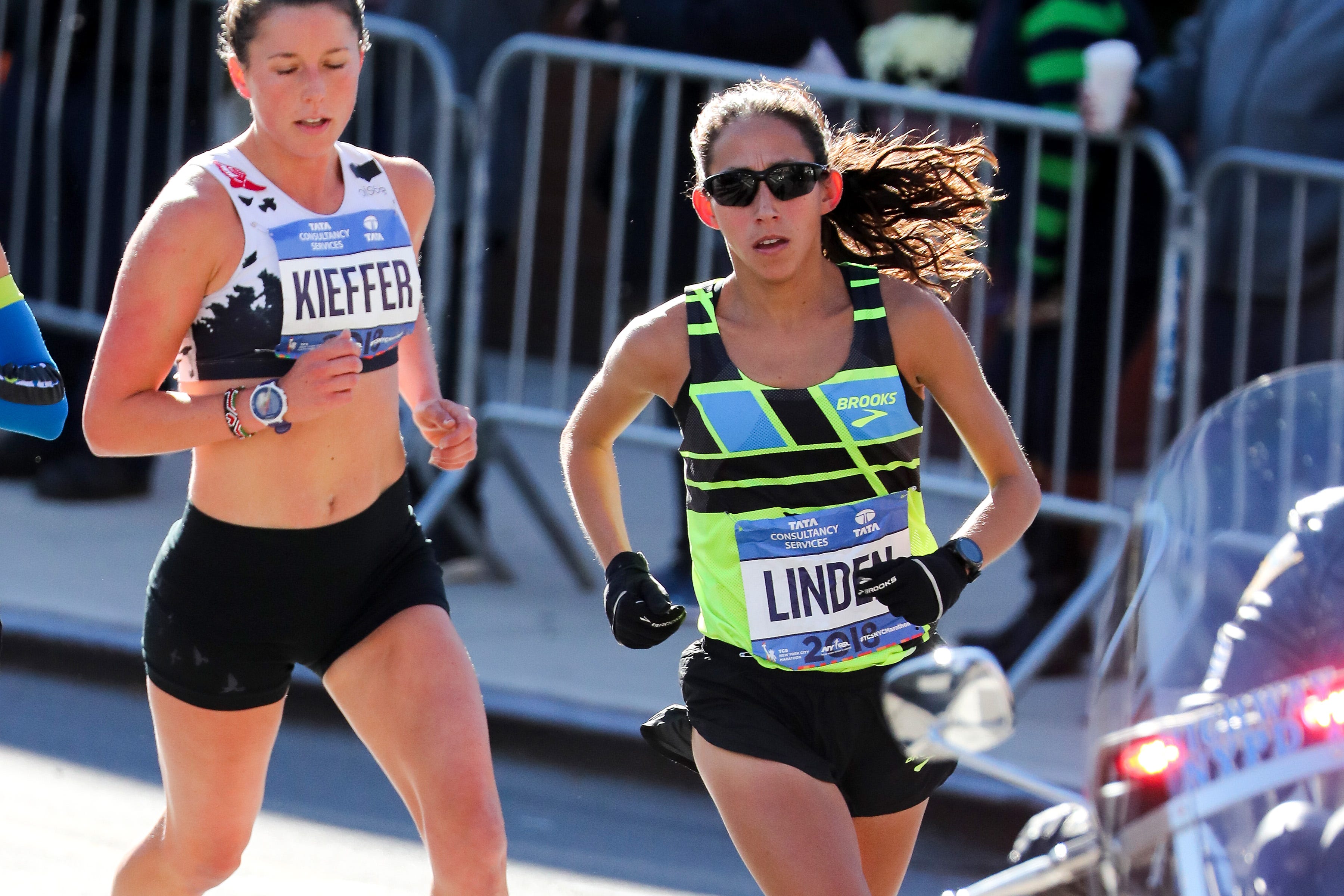 Des Linden 2019 NYC Marathon - Candid Comments Before the Race