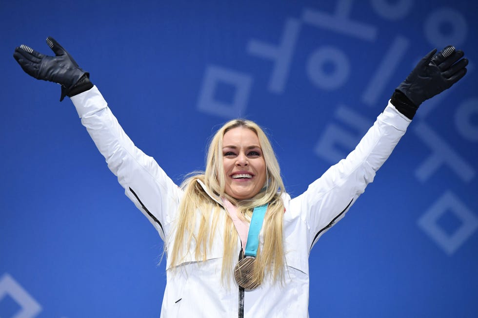 Lindsey Vonn Wins Bronze Medal - Skier Lindsey Vonn Gives Emotional ...