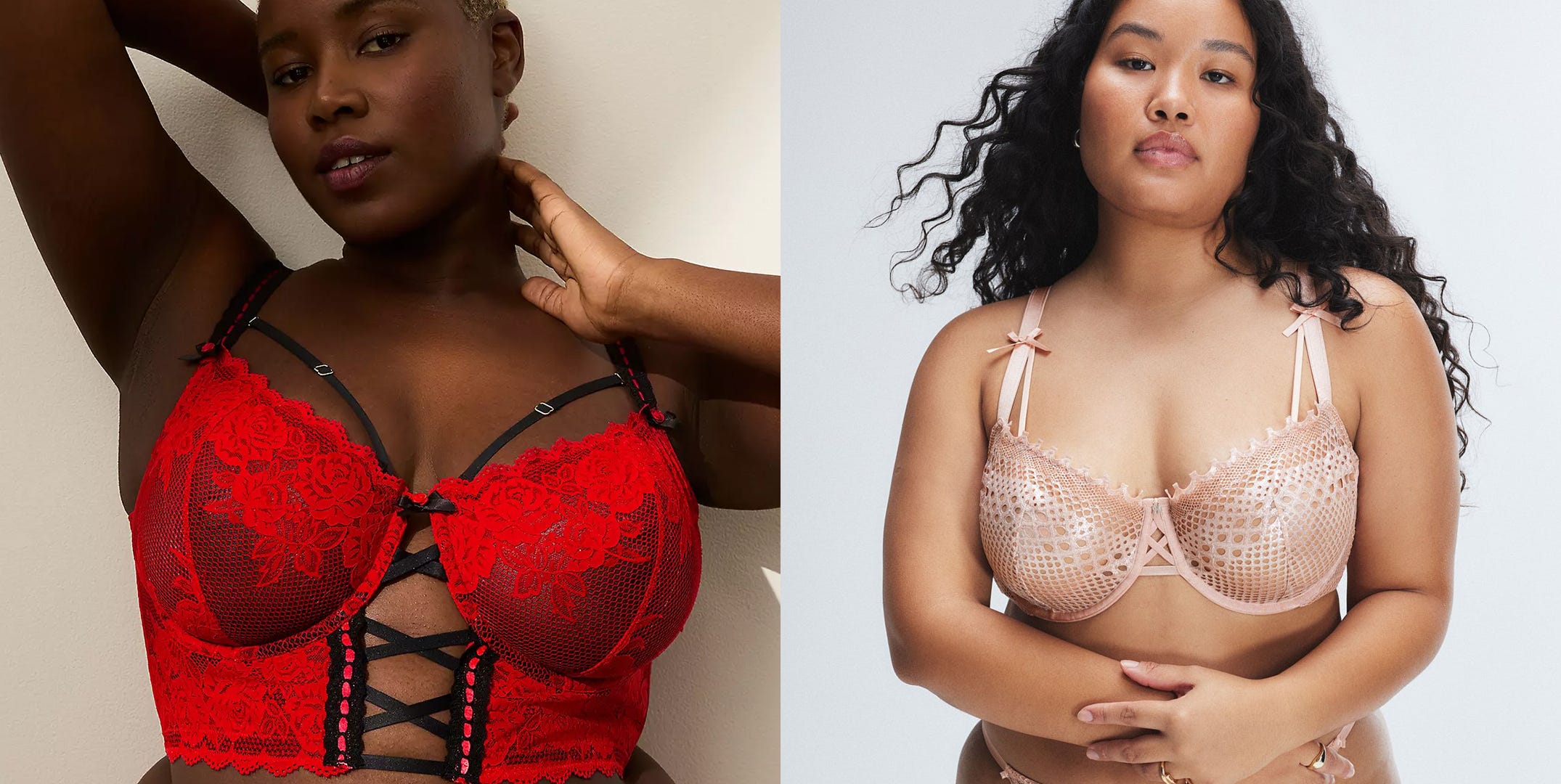 We Compiled a Top-Tier List of the Best V-Day Lingerie for Big Busts