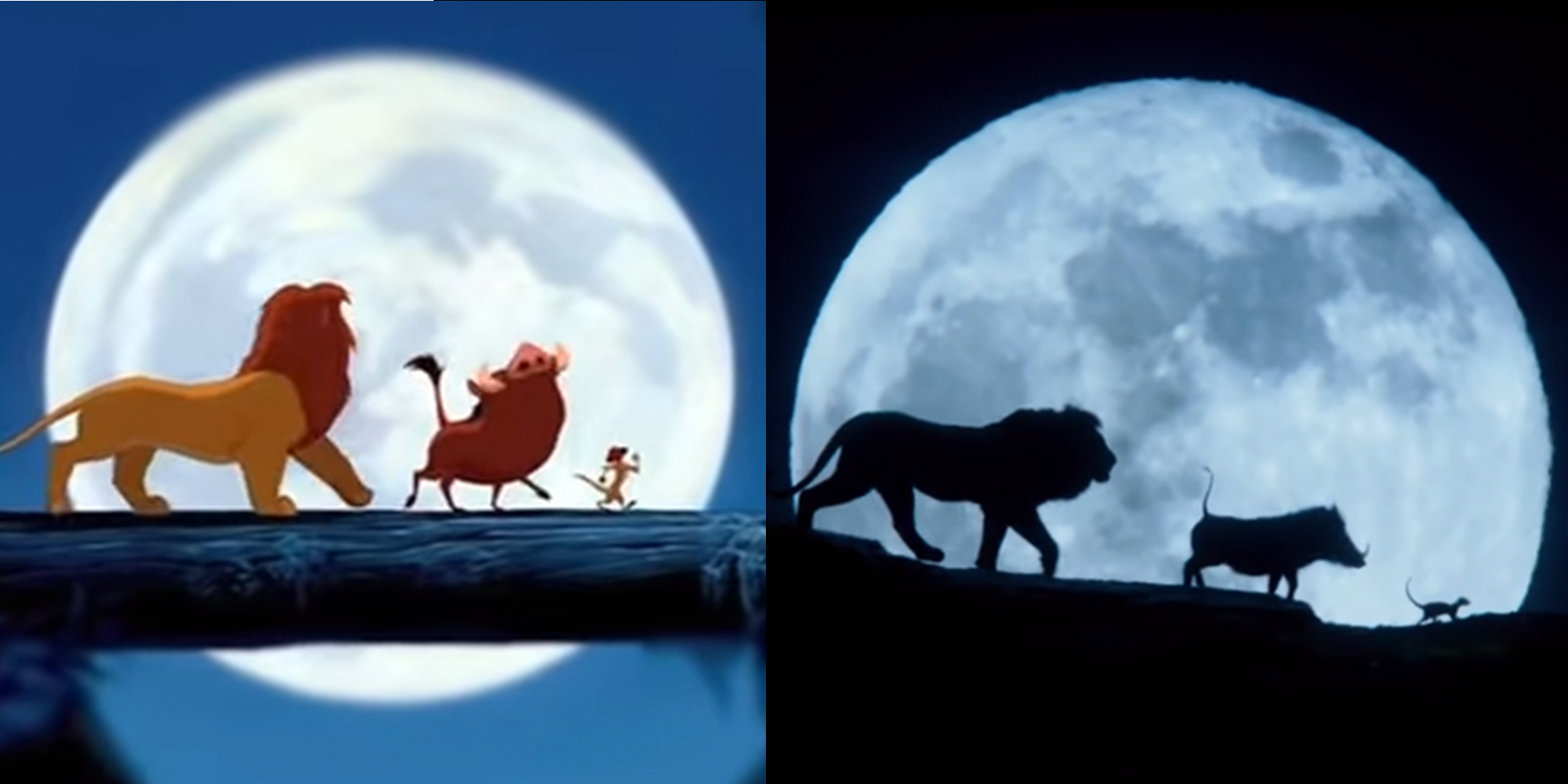 The Lion King 2019 Comparing Remake Animation To The Original