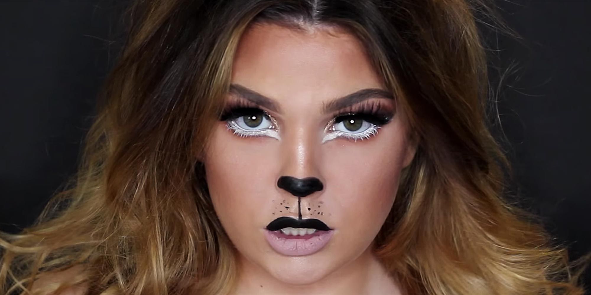 This Lion Halloween Makeup Look Is Ferociously Gorgeous