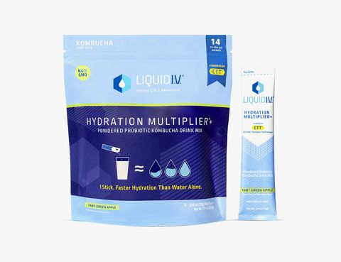 liquid iv hydration multiplier probiotic kombucha