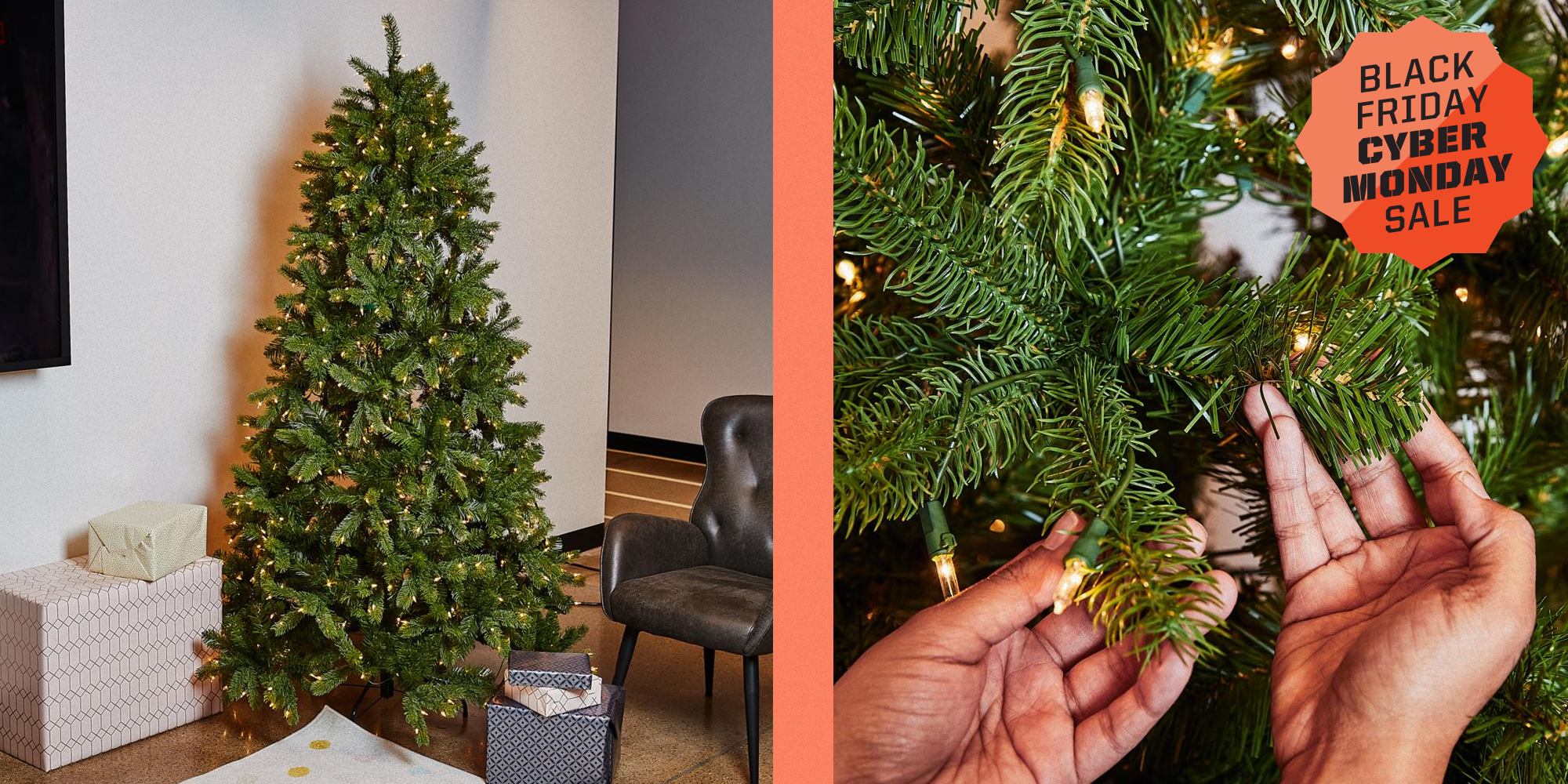 You Can Get This Pre-Lit, Full-Bodied Christmas Tree for 56% Off Ahead of Black Friday