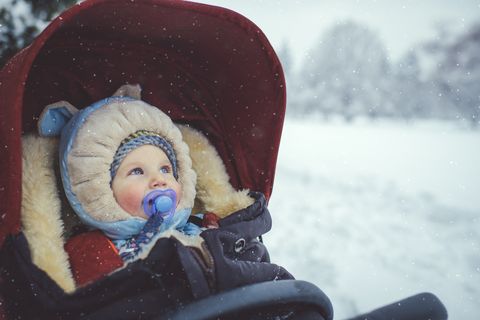 Resultado de imagen para bebes paseo invierno