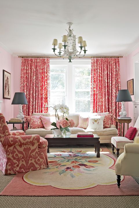 40 Best Living Room Paint Color Ideas Top Colors - Pink And Green Decor Ideas