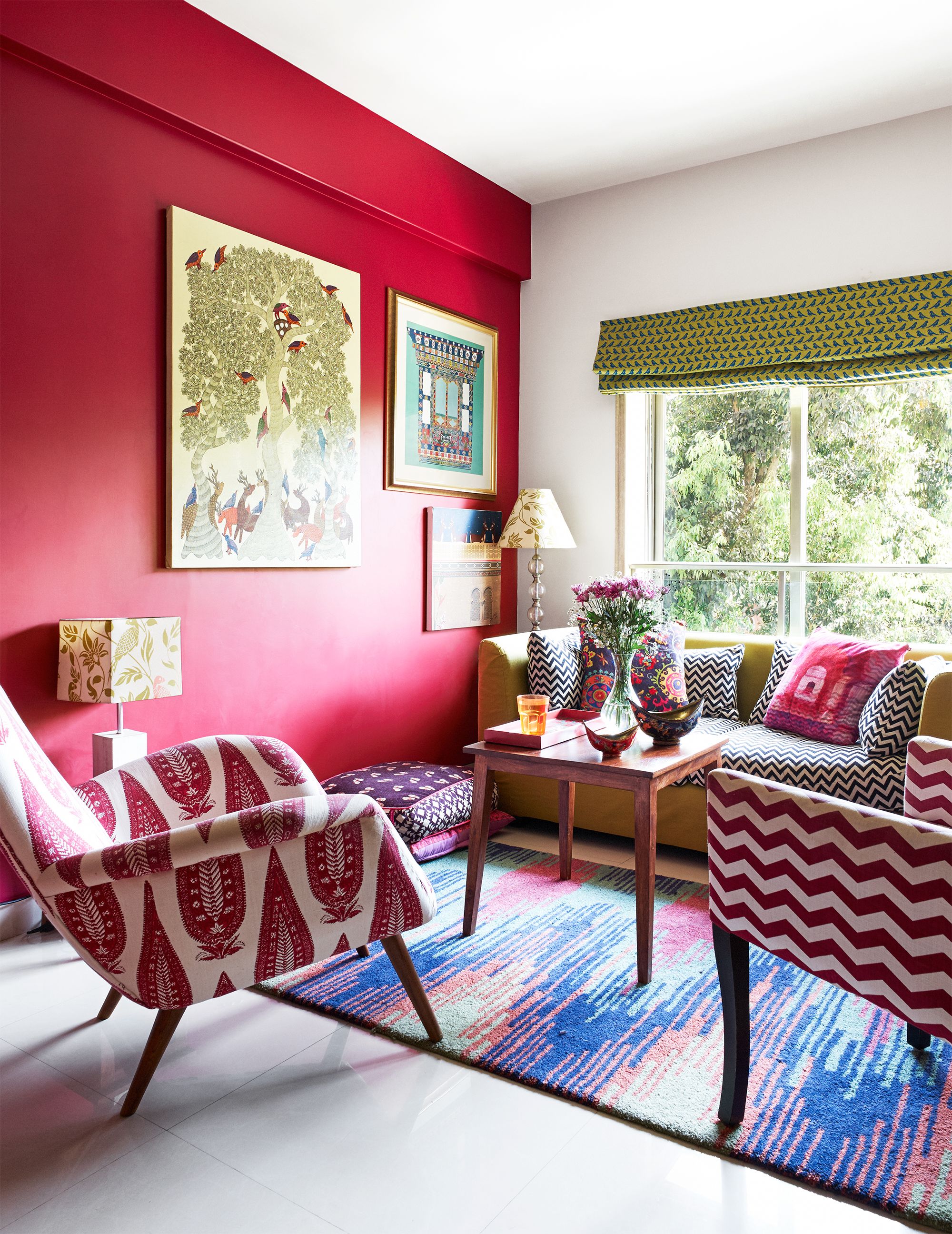 Bohemian Living Room Color Ideas