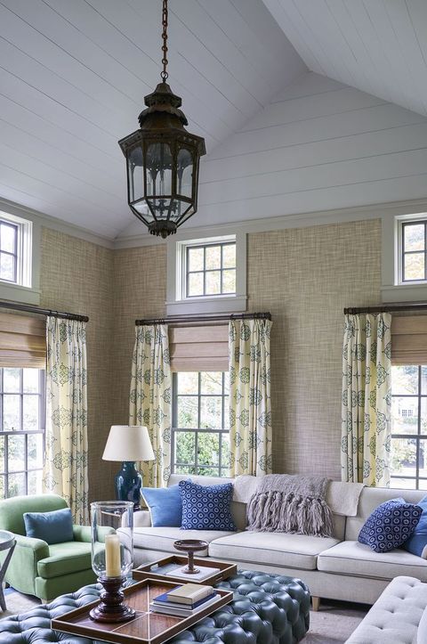 55 Best Living Room Curtain Ideas, Dining Room Curtain Ideas