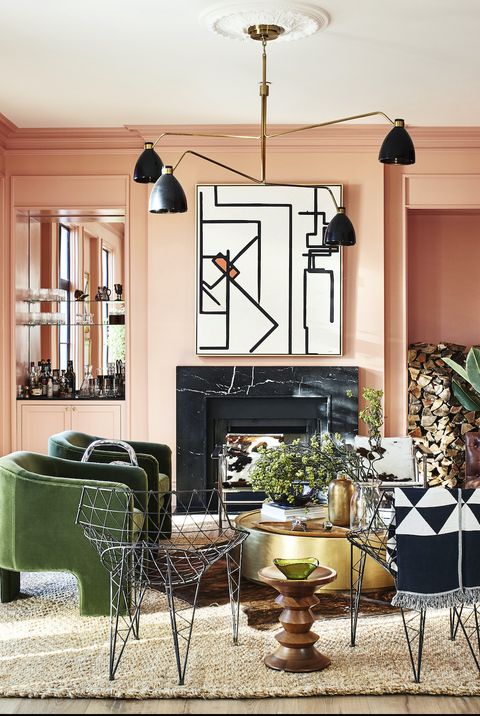 60 Best Living Room Decorating Ideas Designs - Road Sign Living Room Decor