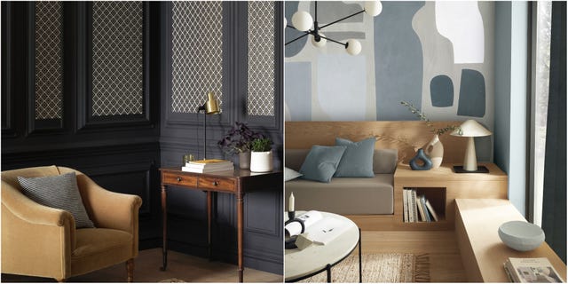 Living Room Wallpaper - 31 Living Room Wallpaper Ideas