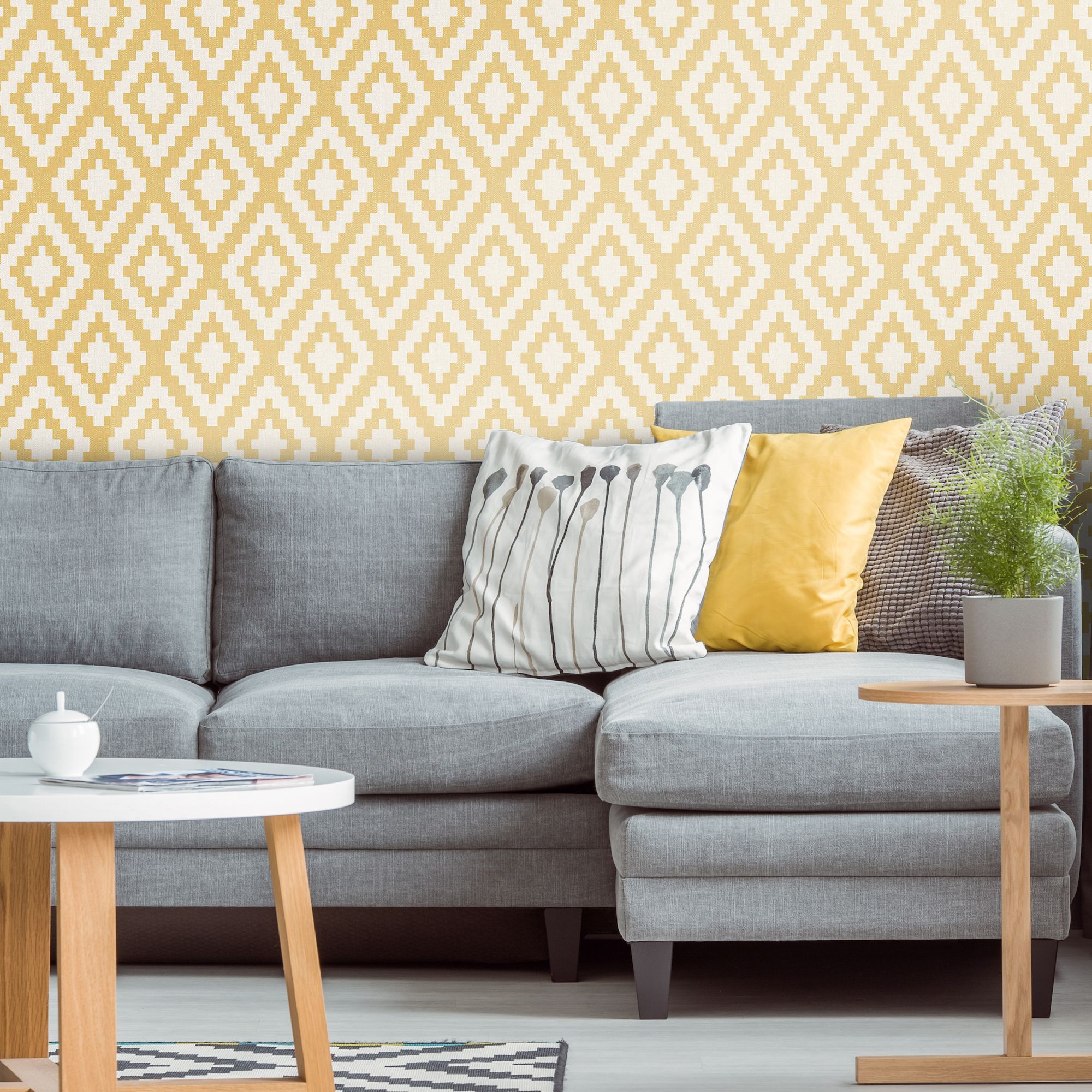 Superfresco Easy Autumn Yellow Removable Wallpaper 112161 The Home