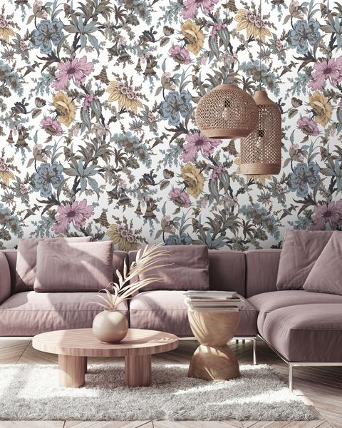 Living Room Wallpaper Ideas, Wallpaper Ideas For Living Room Feature Wall Uk