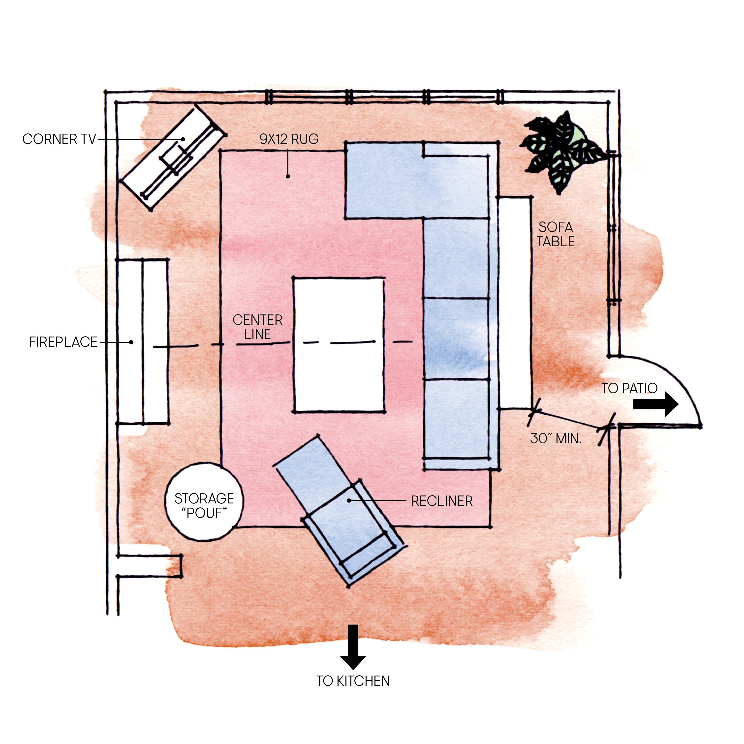 comfort room design layout