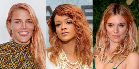 Image result for living coral hair color