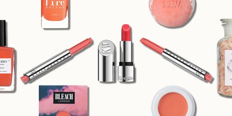 Living Coral Pantone Colour Of The Year 2019 Beauty Products