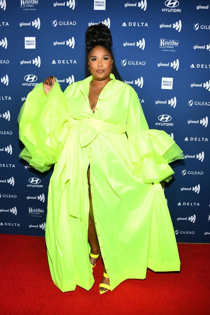 lizzo green dress
